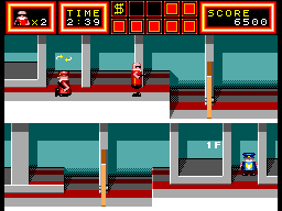 Bonanza Brothers screenshot 3 for Sega Master System